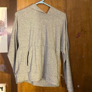 Grey hoodie